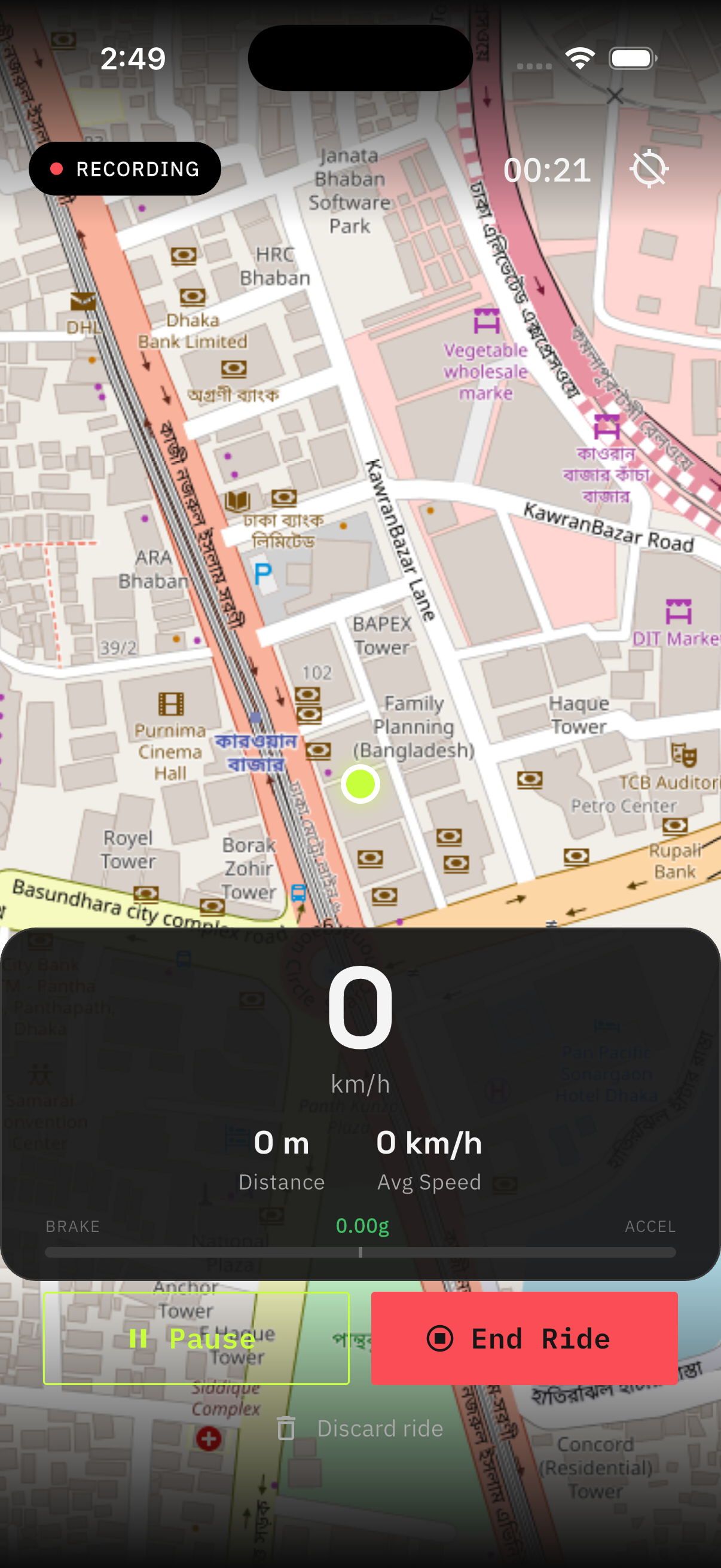 ThrottleIQ App Screenshot